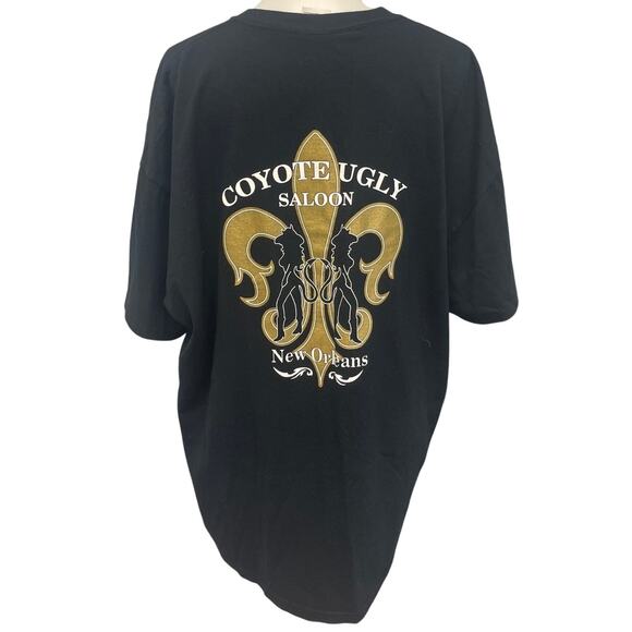 Coyote Ugly Saloon Mens 2XL 100% Cotton Short Sleeve Crew Neck Tee Shirt - Picture 4 of 5